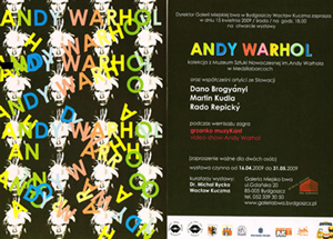 andy warhol exposition bydgoszcz, poland, 2009