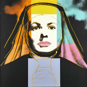 andy warhol woman face